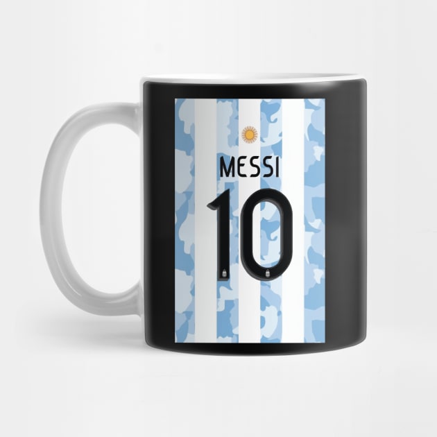 Messi Tribute - Argentina Soccer Lionel Football Sport -  Messi World Cup Champion Barca Madrid Sport Tribute by TributeDesigns